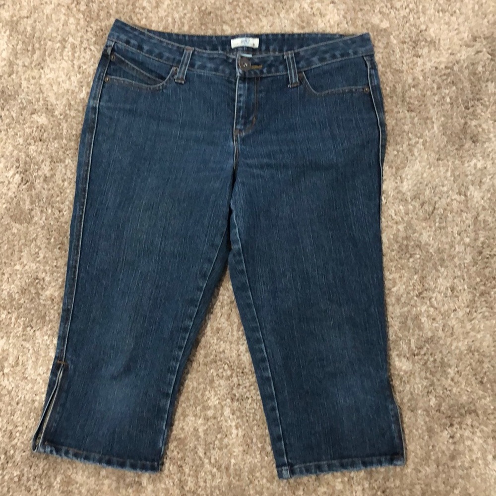 Denim Capri pants